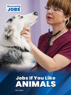 cover image of Jobs If You Like Animals